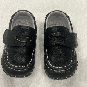 Pediped soft shoes  6-12m black loafers